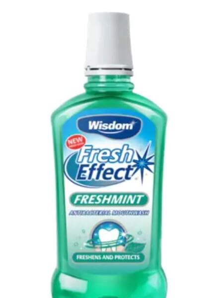 Wisdom-Fresh-Effect-Bain de bouche-Menthe fraîche-500ml.jpg Bain de bouche Wisdom Fresh Effect - Menthe fraîche 500 ml