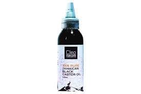Huile de ricin noire jamaïcaine pure Cleo Nature 120 ml