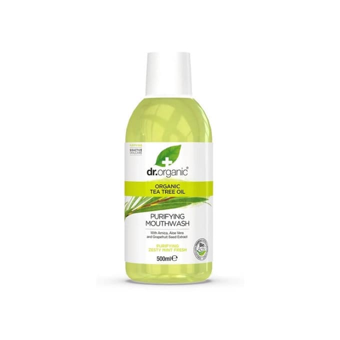 1103124.jpg Bain de bouche Dr Organic à l'arbre à thé 500 ml