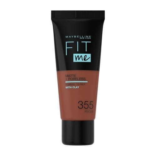 Fond de teint mat et sans pores Maybelline Fit Me Pecan 355