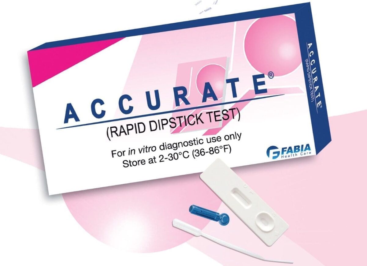 Accurate-Malaria-Test-Kit.jpg Accurate Malaria Test Kit 1S ( With Buffer)
